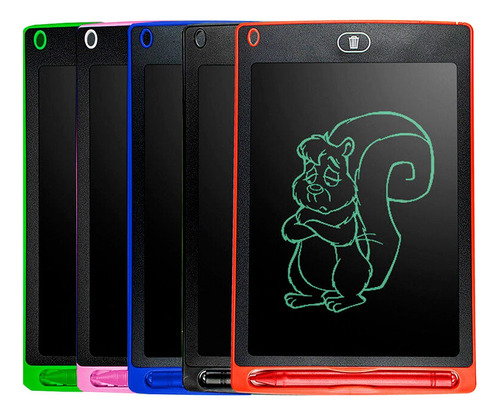 Pizarra Mágica Tablet Lcd Anotador Dibuja Borra 8.5 Infantil