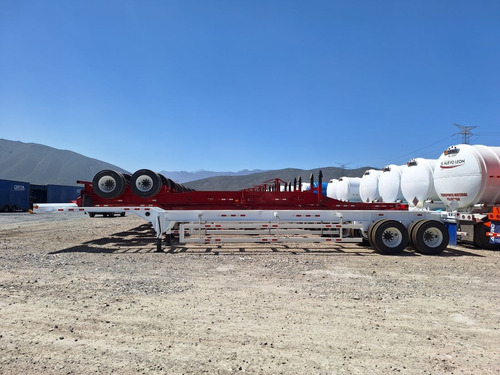 Chasis Porta Contenedor De Cuello Fijo 40 Pies 2 Ejes