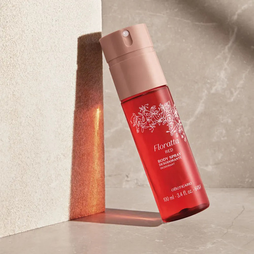 Body Spray Floratta Red 100ml O Boticário