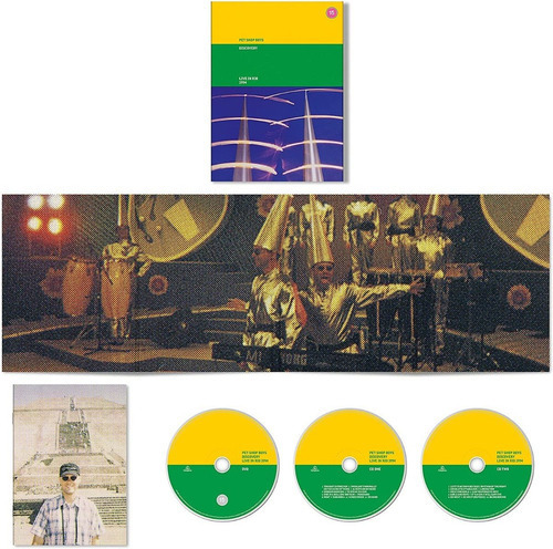 Pet Shop Boys Discovery Live In Rio 1994 Dvd + 2cds Nuevo