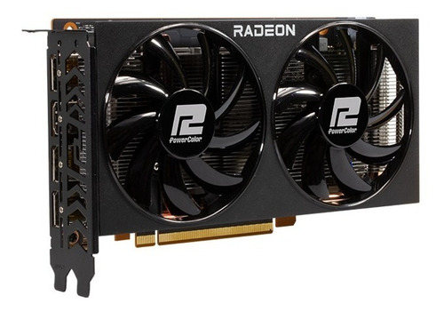 Imagen 3 de 5 de Placa De Video Powercolor Rx 6600 Fighter 8g Ddr6 Radeon Oem