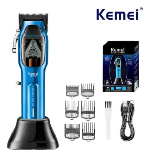 Maquina De Corte Profesional Kemei Hair Clipper Km-1763