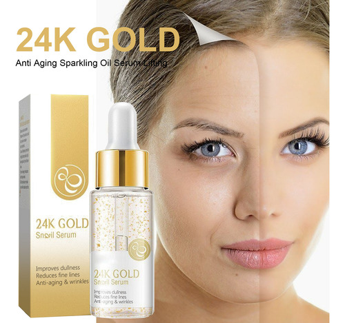 Sérum Gold Aging Sparkling Oil Lifting, Suavizante E Illumi