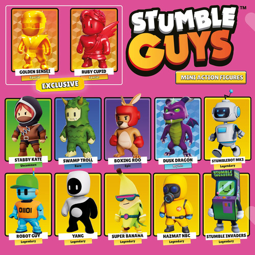 Mini Figuras Stumble Guys Robot Guy Boneco Serie 2