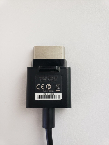 Cable Xbox 360 Original - Conexión Audio Video