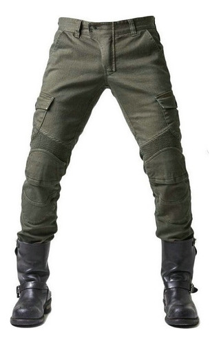 Pantalon Motociclista Mezclilla Protecciones Moto Jeans