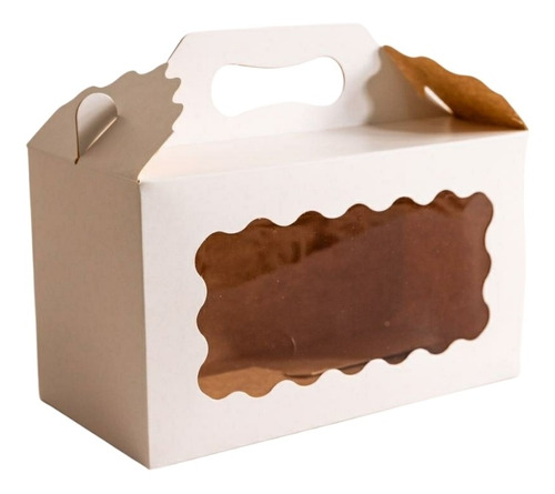 Caja Delivery Dulce 25x14,5x13 X50 Unid Caja Para Cupcakes