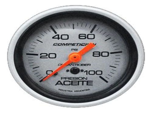 Marcador Presion Aceite Mecanico 0-100psi 60mm Universal
