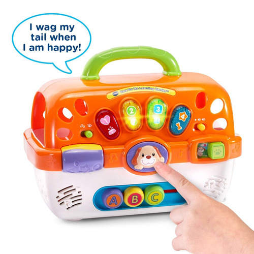 Cuidado Vtech Para Mí Aprendizaje Carrier Juguete, Naranja