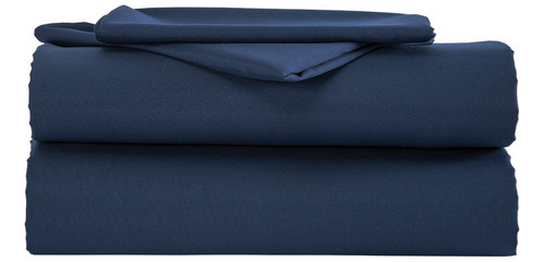 Colcha Individual Stitch Azul C/ Funda Y Sábanas Concord