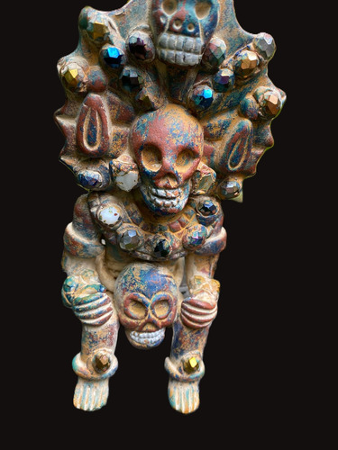 Deidad Mictlantecuhtli Dios Del Inframundo Azteca