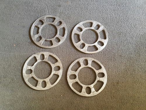 Separadores De Rines Manzana 108, 100, 114 Aluminio