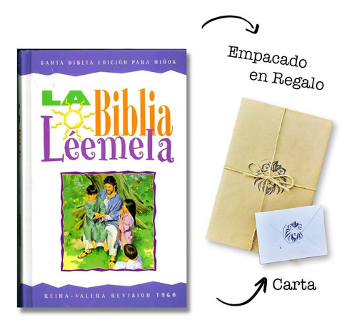 Biblia Léemela Edición De Niños  Rvr60 Tapa Dura