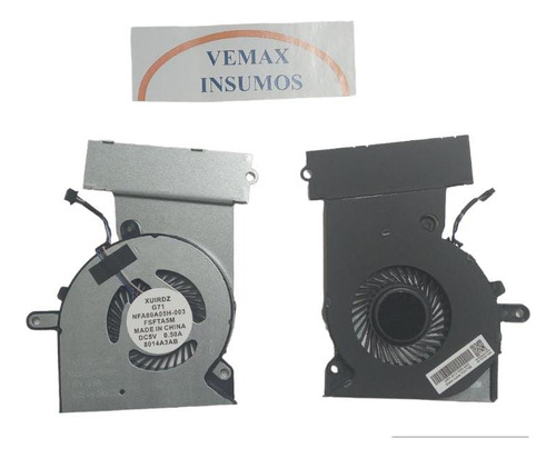 Imagen 2 de 2 de Cooler Hp Omen Hp Omen 15-ce 17-an 15-ce010ca 15-ce020ca