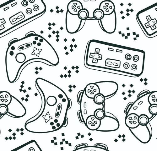 Adesivo De Parede Video Game Gamer Decorativo Desenhos Games