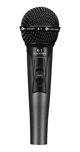 Microfone De Mão Kadosh Dinâmico Com Fio K-1 K1 K 1 