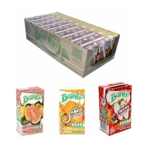Jugo Boing Sabores Surtidos 500 Ml 24 Piezas