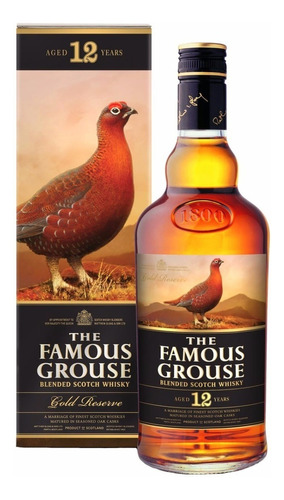 Whisky The Famous Grouse 12 Años Gold Reserve Orig. Escocia