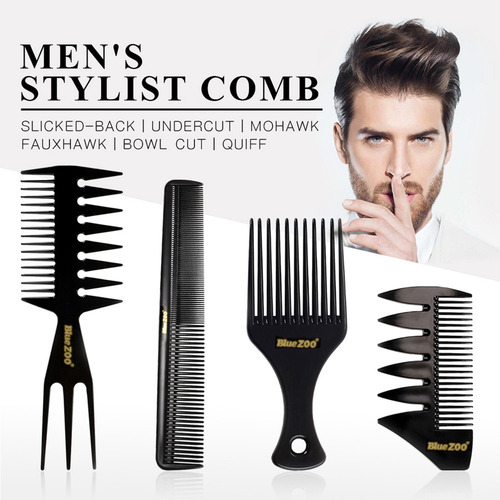 A Set De.peines For Peluquería Cabello Hombre