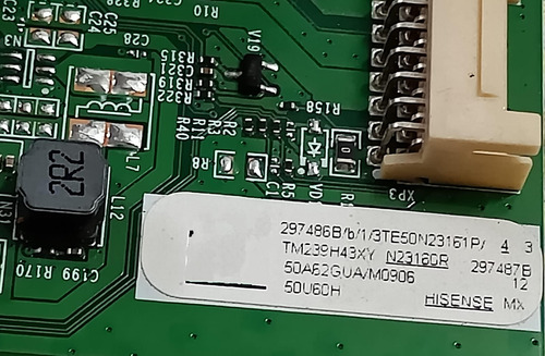 Main Hisense 50u60h Rsag7.820.11493/roh (Usado)