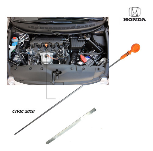 Vareta De Óleo Honda Civic 2007 2008 2009 2010 2011 2011 1.8