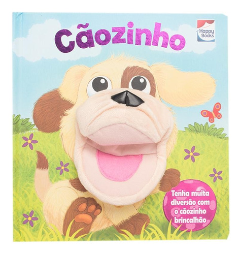 Diversão com Fantoches: Cãozinho, de Igloo Books Ltd. Happy Books Editora Ltda., capa dura em português, 2018