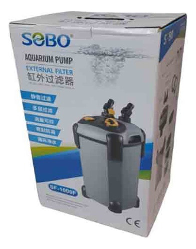 Filtro Externo Canister 1000l/h Sobo Sf-1000f Pecera Acuario