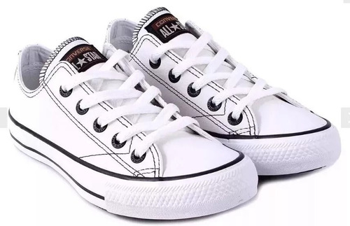 Tênis All Star Branco Couro Converse Promoção! | Mercado Livre