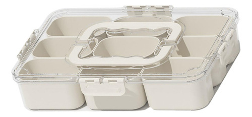Contenedor De Comida Dividido, Caja De Condimentos, Caja L