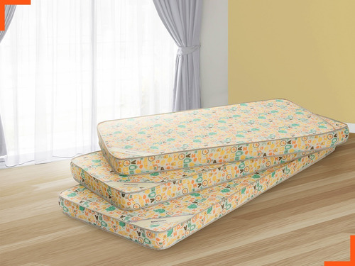 Colchon Baby Belmo 173 72 10 Espuma Media Densidad Economico
