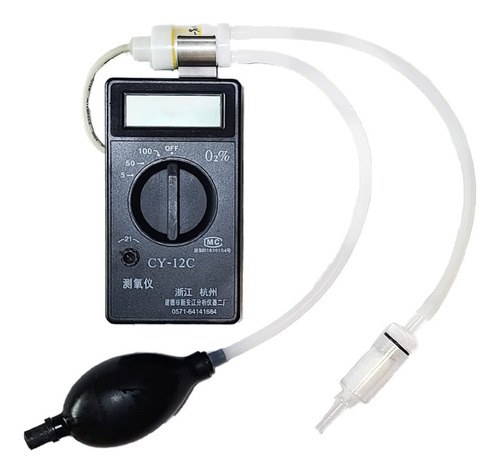 Medidor Portatil Concentracion Oxigeno Cy-12 Tester