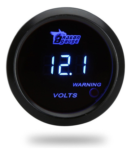 Medidor Digital Medidor De Voltaje Para Coche Auto 52mm 2in