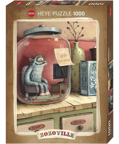 Rompecabezas Zozoville Jarantine 1000 Pzas