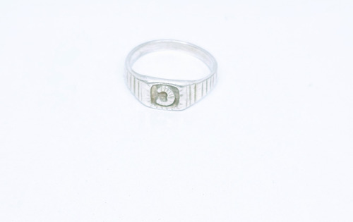 Anillo Plata 925 Mex Ley # 624 Plateado 8 (Usado)