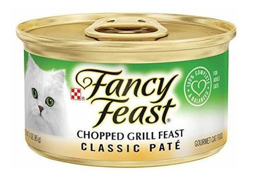 Purina Classic Paté Chopped Grill Feast Comida