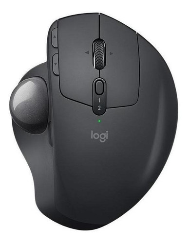 Imagen 1 de 2 de Mouse trackball inalámbrico recargable Logitech  MX Ergo negro