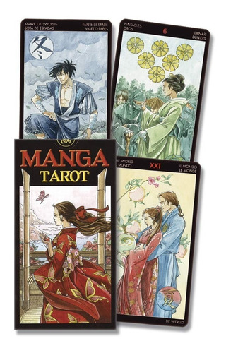 Tarot Manga Riccardo Minetti Cartas + Instrucciones