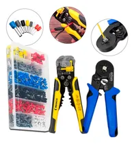 Comprar Kit De Alicate Crimpador E Decapador  1200 Terminais Tubular