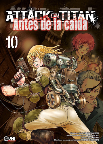 Manga, Kodansha, Attack On Titan Antes De La Caída 10 Ovni 