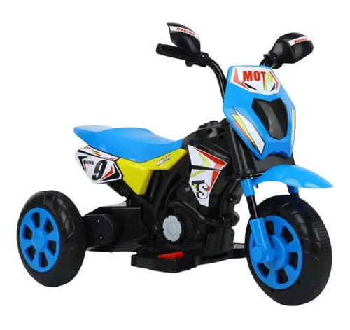 Moto Cross Bateria 6v Musica Luz Zaki Babymovil Babymovil