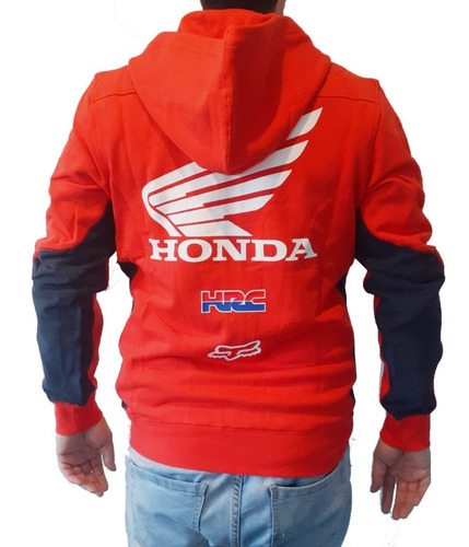 Imagen 2 de 5 de Buzo Fox Hrc 36 Zip Fleece Usa #20595-003