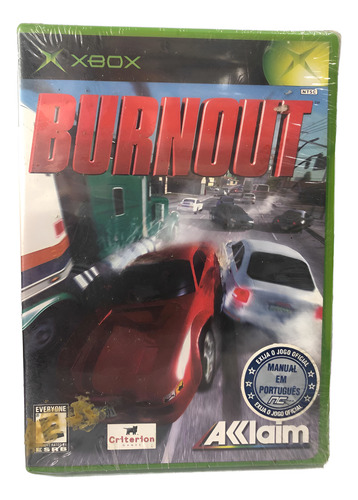 Jogo Burnout Xbox Clássico Original Lacrado