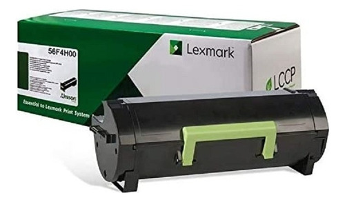 Tóner Lexmark 56f4h00 Negro, 15.000 Páginas 56f4h00