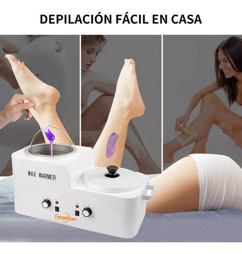 Olla Depilatoria 6kg Con Colador Y Filtro