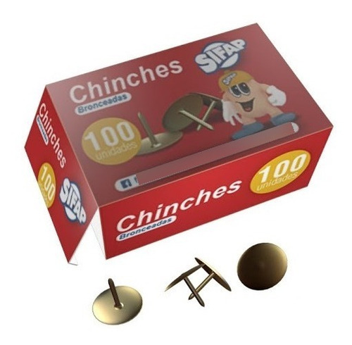Chinche Sifap Caja X100 Unidades 