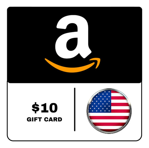 Gift Card Amazon Usa 10 Orig Entrega Inmediata