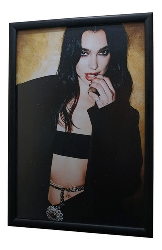 Dua Lipa Op 2 Poster Enmarcado 50 X 35 Cms