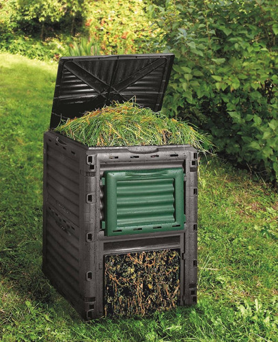 Compostera De Jardín -compostador Para Reciclaje - 300 Ltrs
