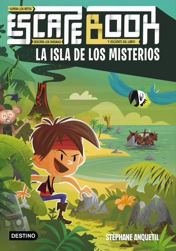 Escape Book. La Isla De Los Misterios, De Anquetil, Stéphane. Editorial Destino Infantil & Juvenil, Tapa Blanda En Español