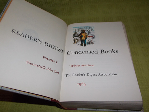 Reader's Digest Condensed Books / Vol 1 - 1965